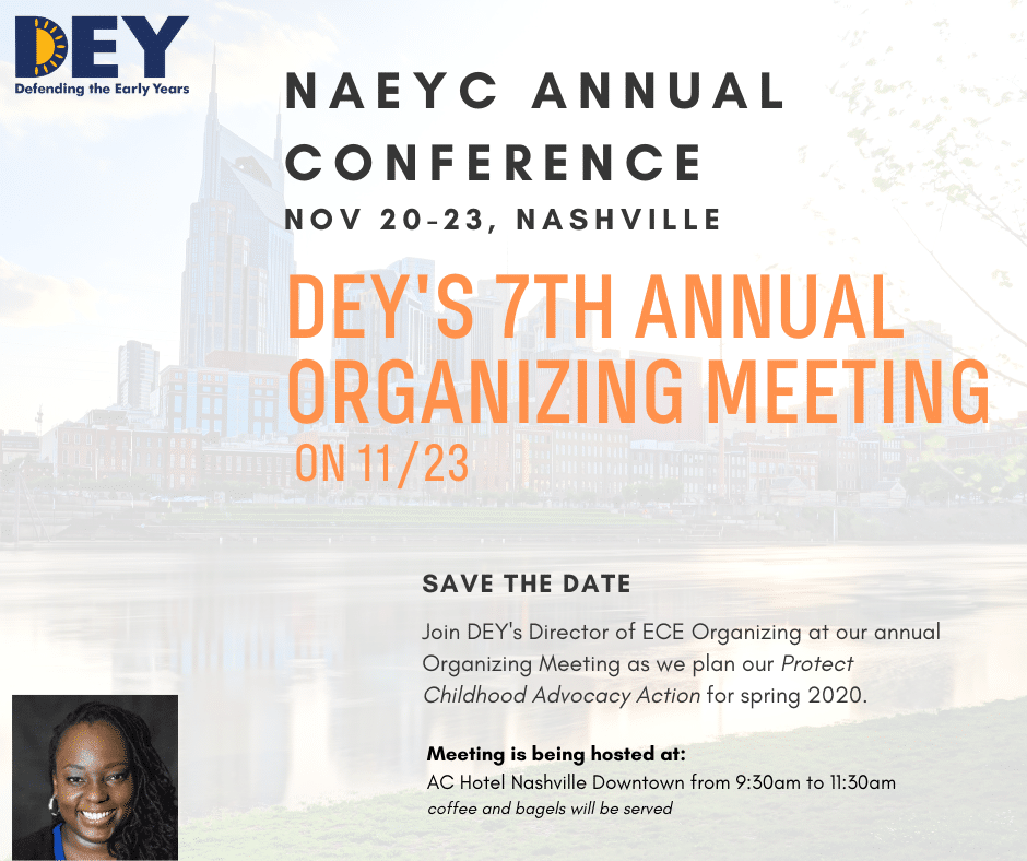 2019 DEY Annual Organizing Meeting in Nashville, TN