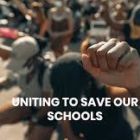 Uniting to Save Our Schools logo