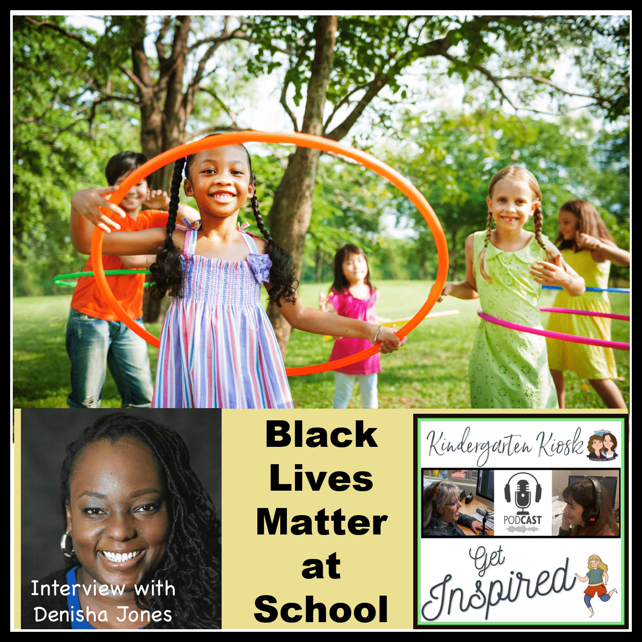 Image of Kindergarten Kiosk podcast featuring Denisha Jones