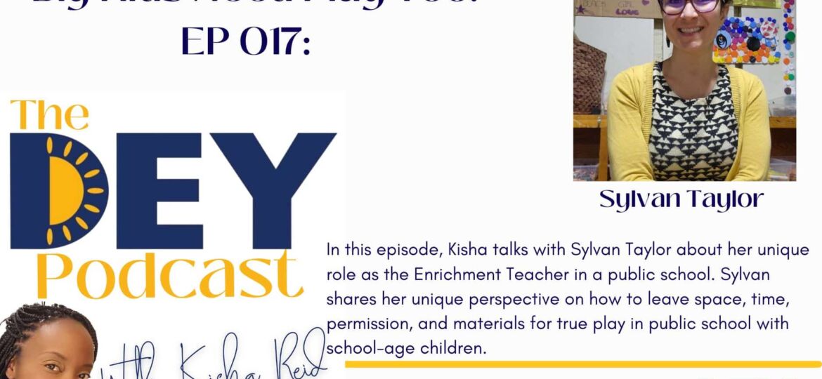 Episode 17 of the DEY Podcast with Kisha Reid promotional flyer