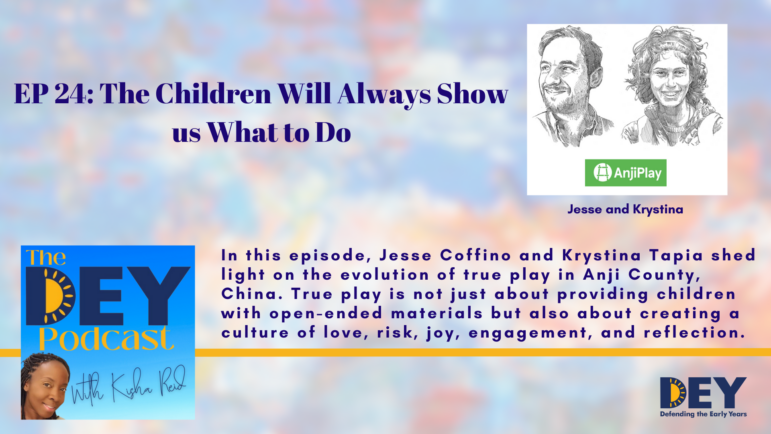 EP 24 Jesse and Krystina Anji Play (2) Episode 24 of the DEY Podcast with Kisha Reid promotional flyer