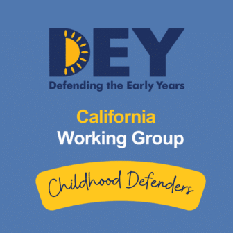California working group child defenders logo.
