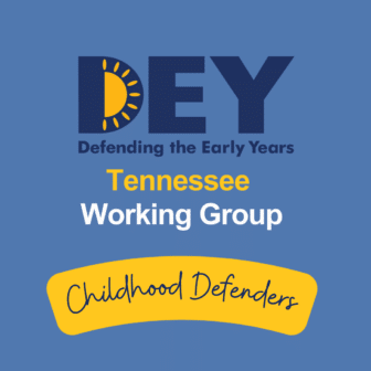 Tennessee working group childhood defenders logo.