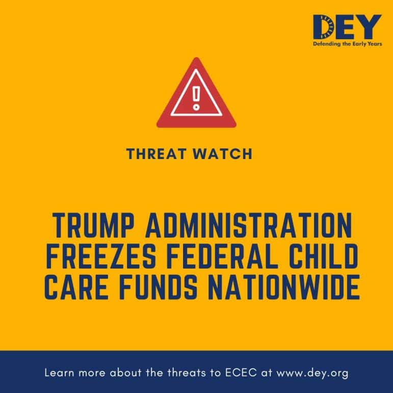 Alert graphic with text: 